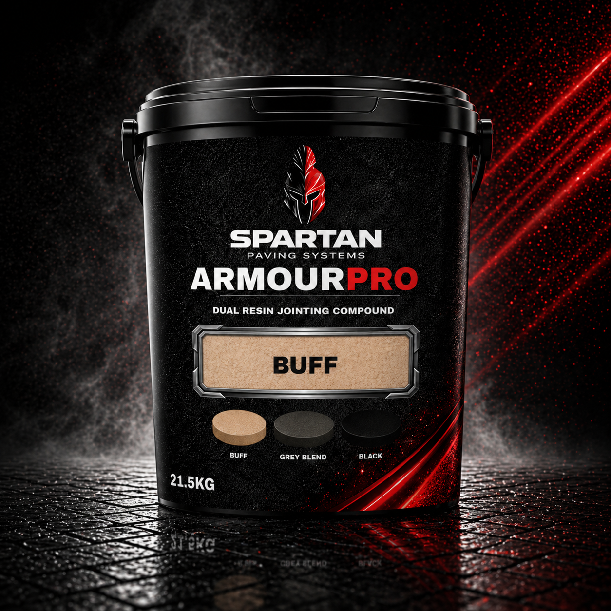 Spartan Armour Pro Jointing Compound | Buff, Grey & Black
